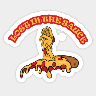 Lost in the sauce Sticker